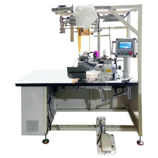 máquina fruncidora de colchones